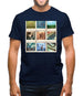 Go Cycling Photo Collage Mens T-Shirt