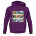 Go Cycling Photo Collage unisex hoodie