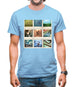 Go Cycling Photo Collage Mens T-Shirt