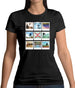 Go Skateboarding Photo Collage Womens T-Shirt