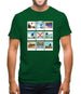 Go Skateboarding Photo Collage Mens T-Shirt