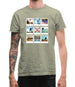 Go Skateboarding Photo Collage Mens T-Shirt