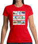 Go Skateboarding Photo Collage Womens T-Shirt