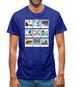 Go Skateboarding Photo Collage Mens T-Shirt