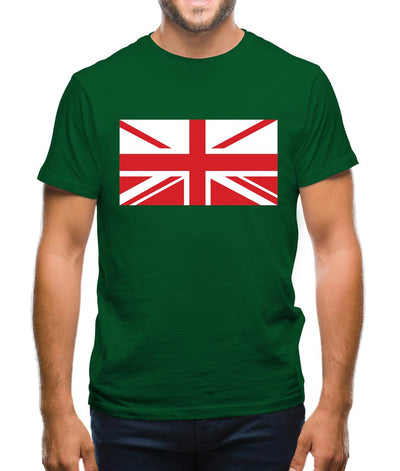 Poland Union Jack Mens T-Shirt