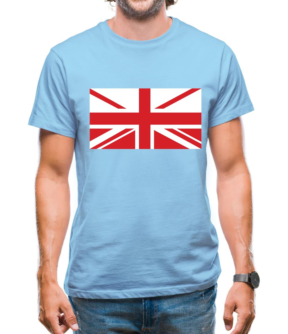Poland Union Jack Mens T-Shirt