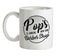Pop's Barber Shop Ceramic Mug