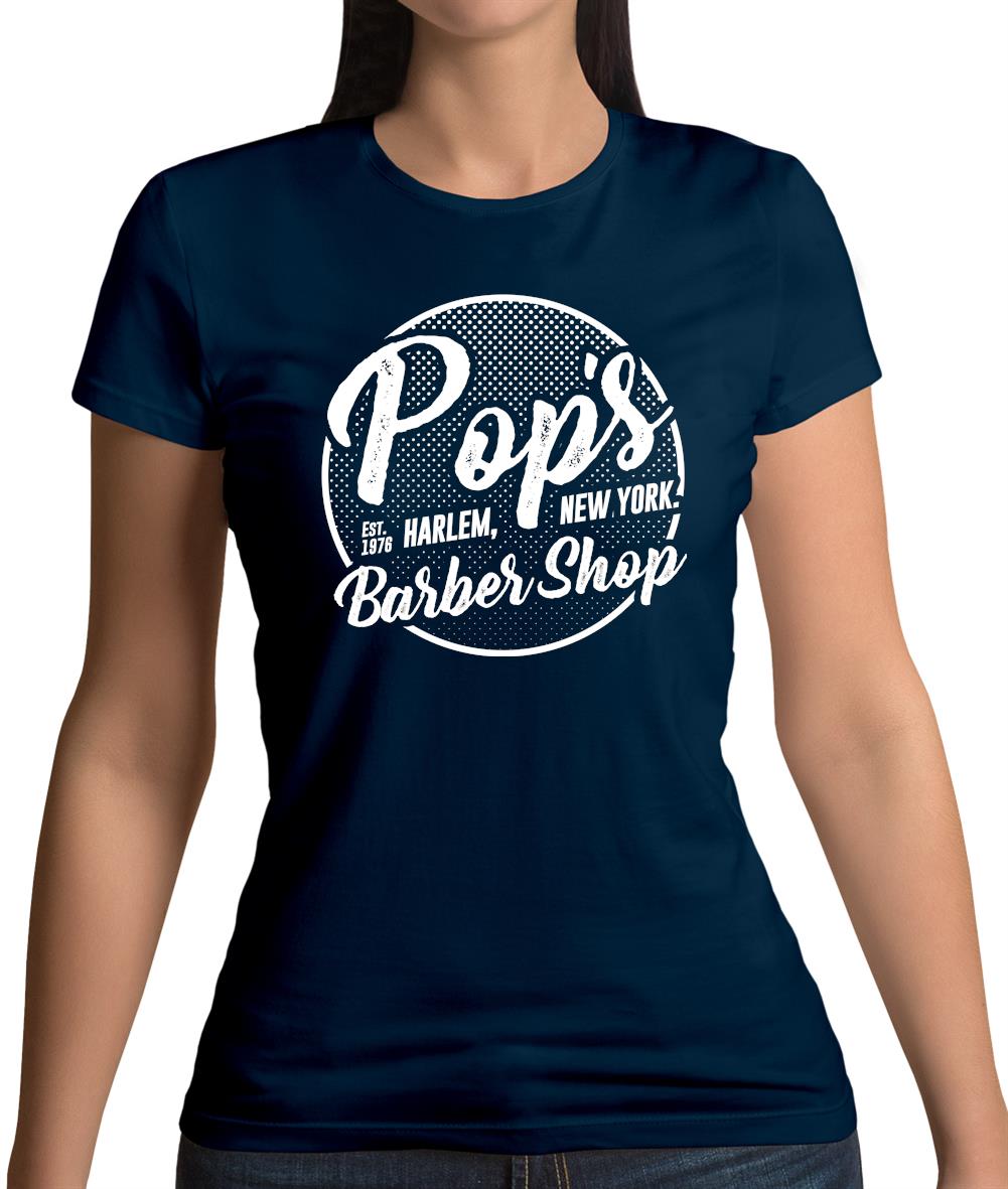 Pop'S Barber Shop Womens T-Shirt