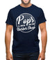 Pop'S Barber Shop Mens T-Shirt