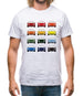 Porsche 993 Colour Swatch Mens T-Shirt