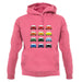 Porsche 993 Colour Swatch unisex hoodie