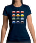 Porsche 993 Colour Swatch Womens T-Shirt