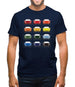 Porsche 993 Colour Swatch Mens T-Shirt