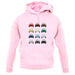 Porsche 356 Colour Grid unisex hoodie