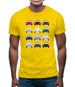 356 Colour Grid Mens T-Shirt