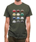 356 Colour Grid Mens T-Shirt