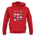 Porsche 356 Colour Grid unisex hoodie