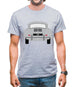 Rear View 356 Grey Mens T-Shirt