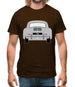 Rear View 356 Grey Mens T-Shirt