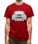 Rear View 356 Grey Mens T-Shirt