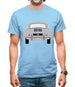 Rear View 356 Grey Mens T-Shirt