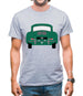 Rear View 356 Green Mens T-Shirt