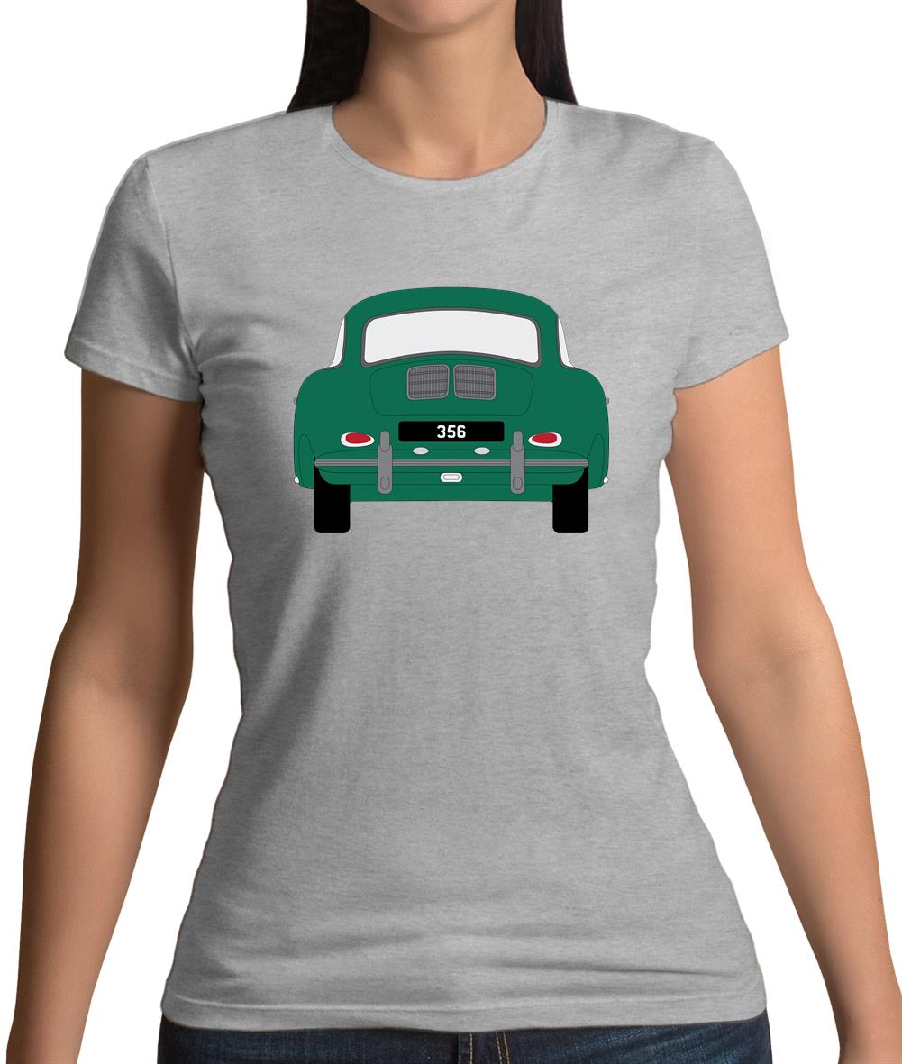 Rear View 356 Green Womens T-Shirt