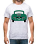 Rear View 356 Green Mens T-Shirt