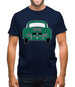 Rear View 356 Green Mens T-Shirt