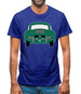 Rear View 356 Green Mens T-Shirt