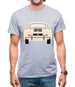 Rear View 356 Ivory Mens T-Shirt