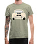 Rear View 356 Ivory Mens T-Shirt