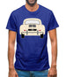 Rear View 356 Ivory Mens T-Shirt