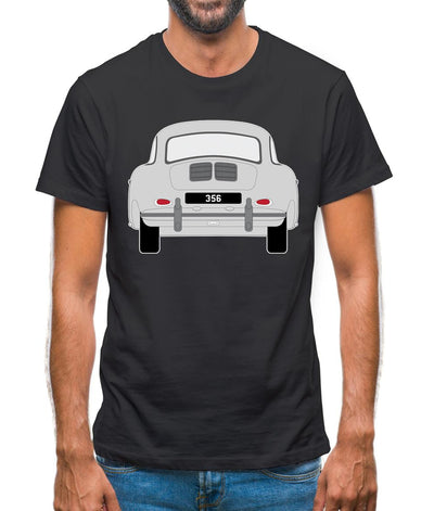 Rear View 356 Silver Mens T-Shirt