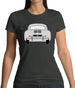 Rear View 356 Silver Womens T-Shirt