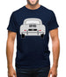 Rear View 356 Silver Mens T-Shirt