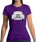 Rear View 356 Silver Womens T-Shirt