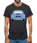 Rear View 356 Sky Blue Mens T-Shirt