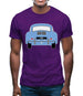 Rear View 356 Sky Blue Mens T-Shirt