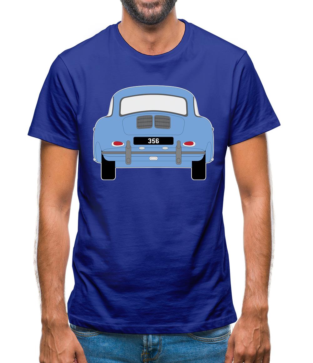 Rear View 356 Sky Blue Mens T-Shirt