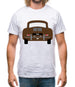 Rear View 356 Togo Brown Mens T-Shirt