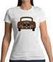 Rear View 356 Togo Brown Womens T-Shirt