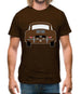 Rear View 356 Togo Brown Mens T-Shirt