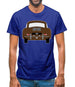 Rear View 356 Togo Brown Mens T-Shirt