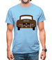 Rear View 356 Togo Brown Mens T-Shirt