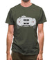 Rear View 550 Silver Mens T-Shirt