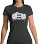 Rear View 550 Silver Womens T-Shirt