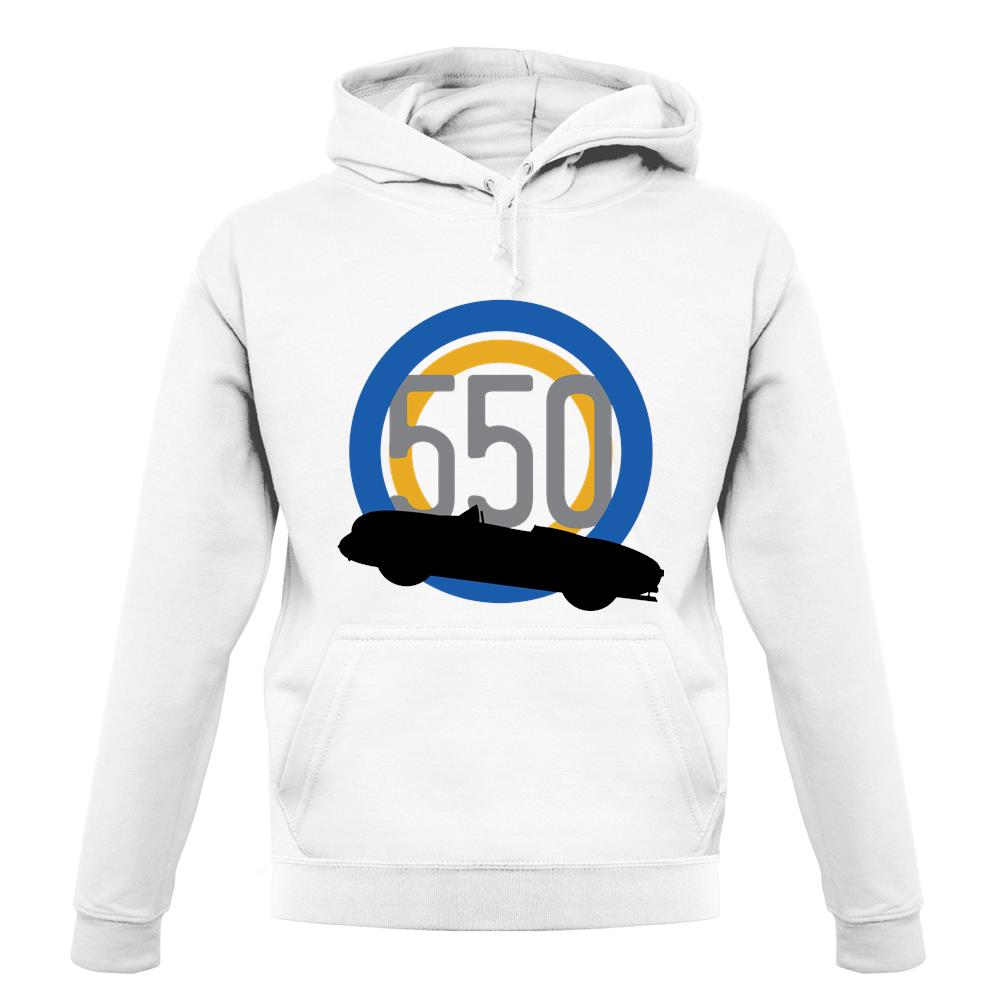 Porsche 550 Silhouette unisex hoodie