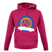 Porsche 550 Silhouette unisex hoodie