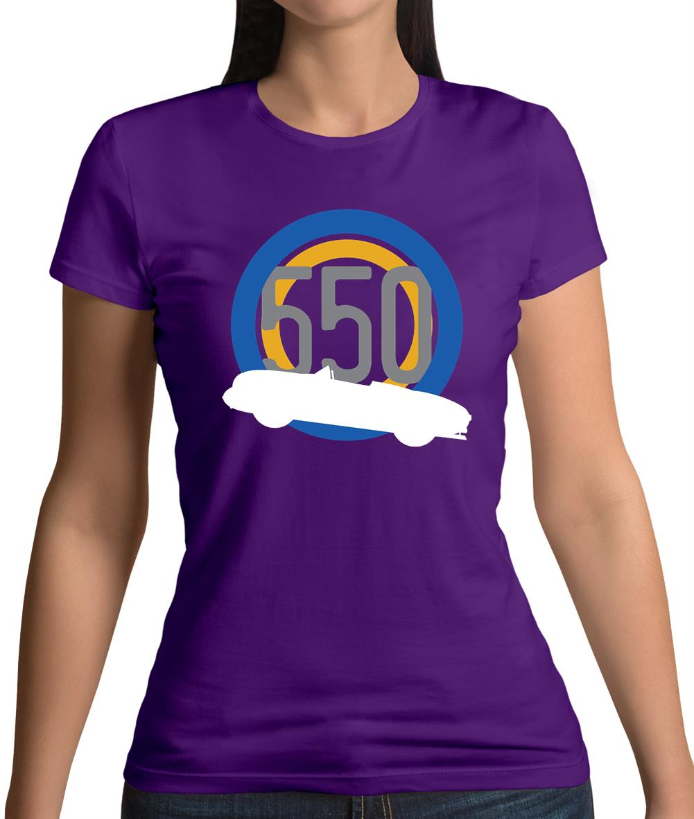 Porsche 550 Silhouette Womens T-Shirt